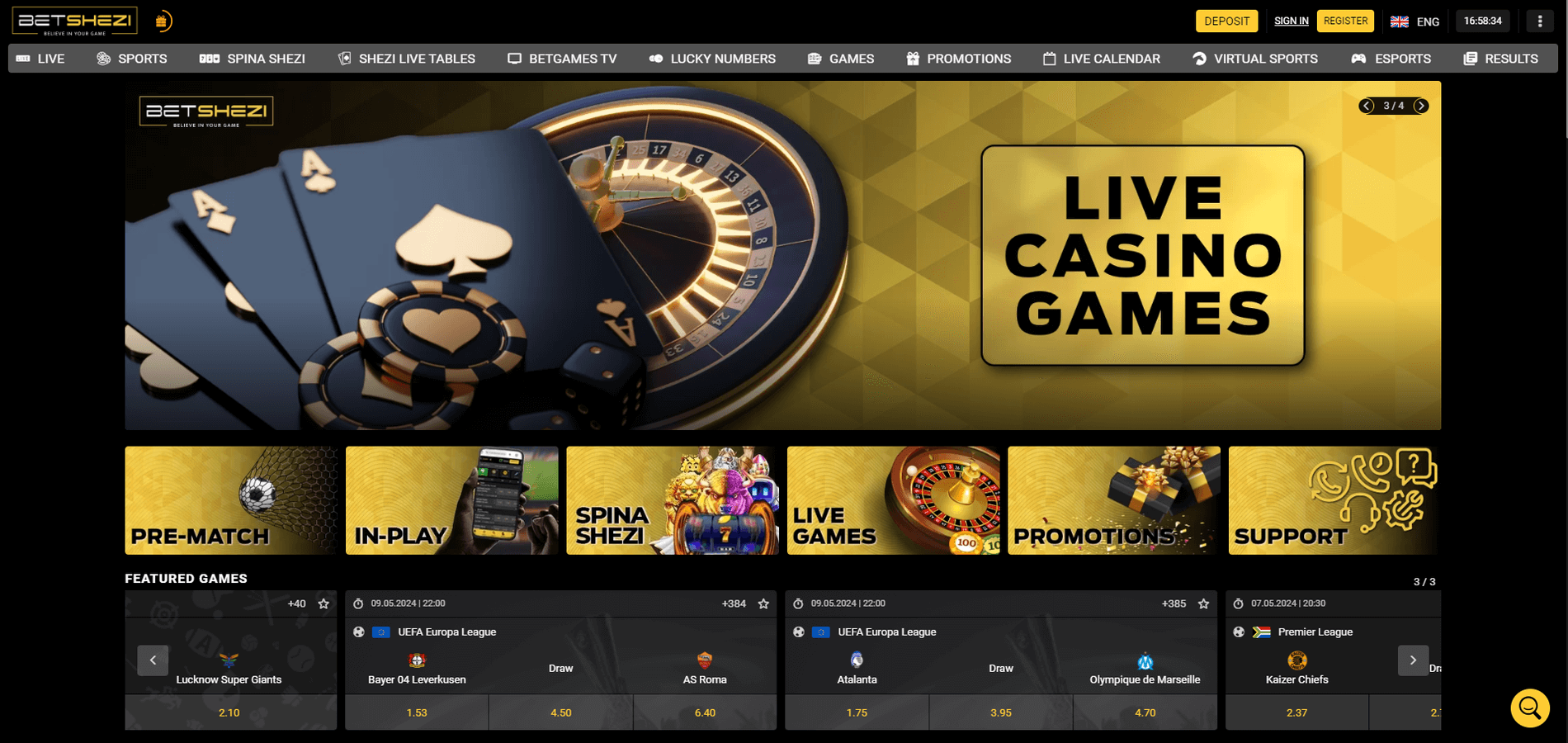 Betshezi casino review