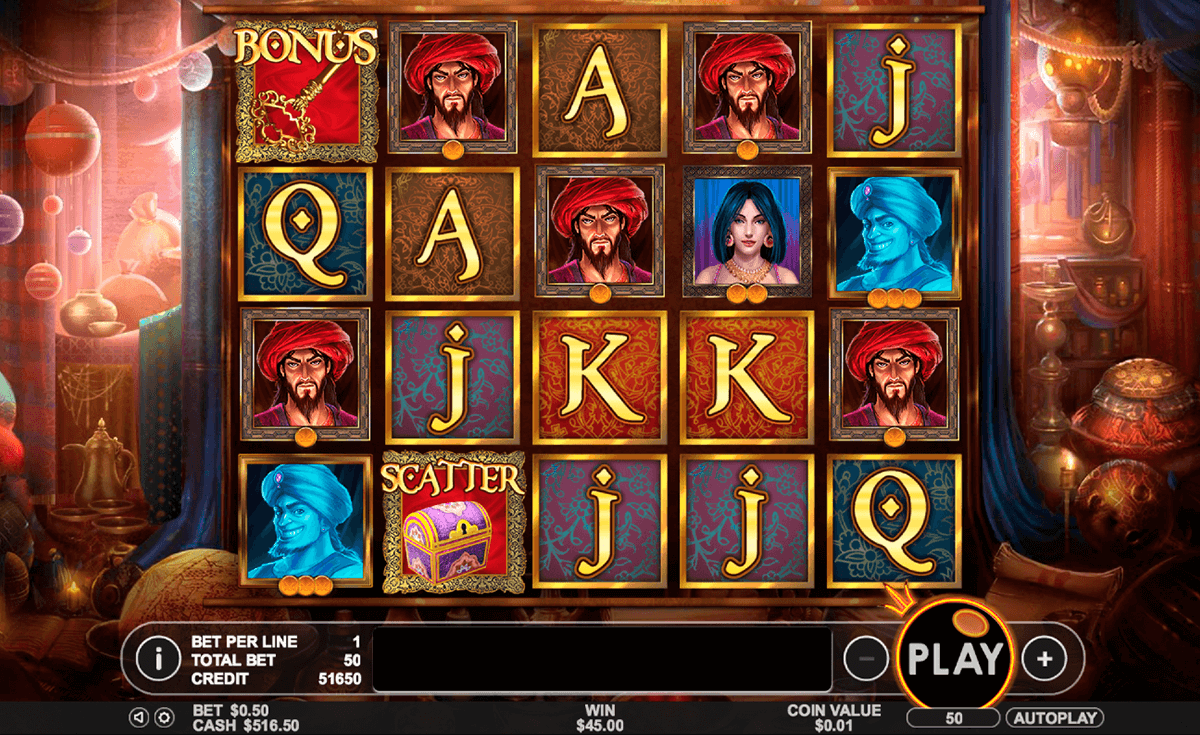 aladdin s treasure pragmatic slot