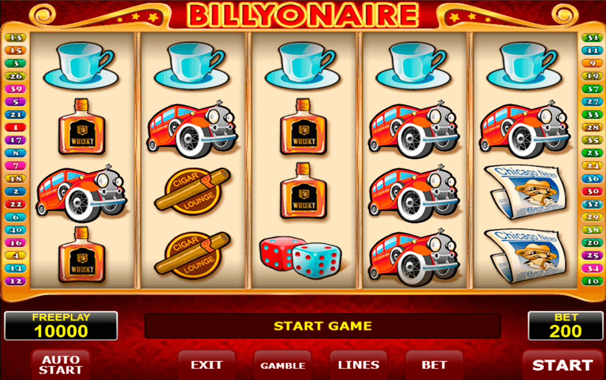 billyonair amatic slot