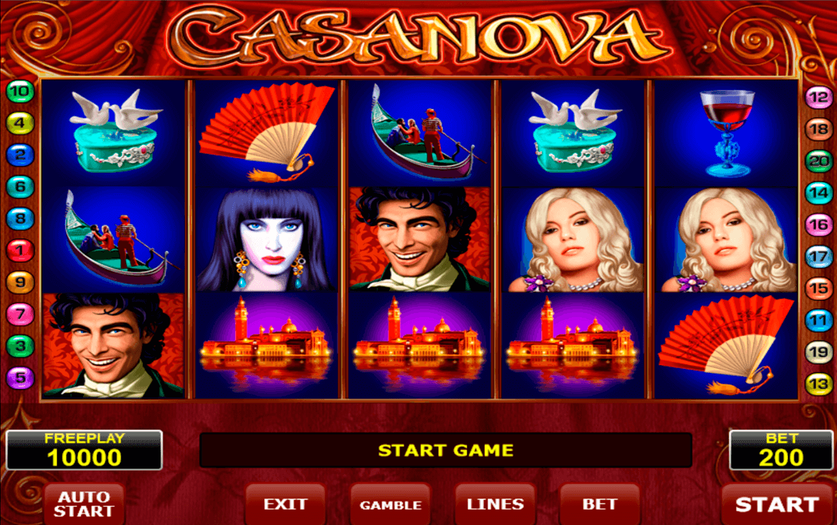 casanova amatic slot