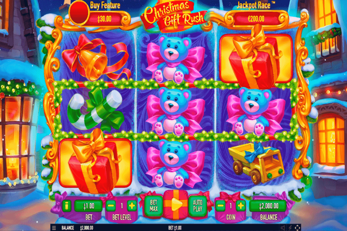 christmas gift rush habanero screenshot