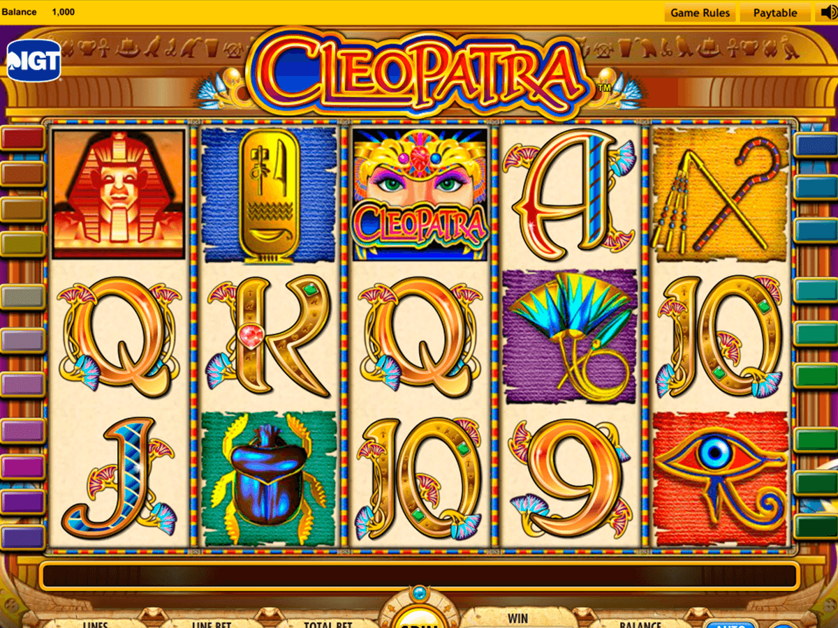 cleopatra igt slot