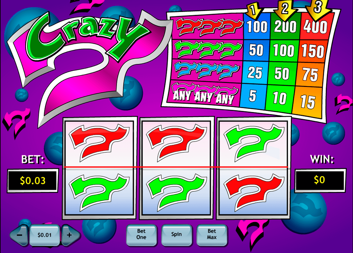 crazy 7 playtech slot