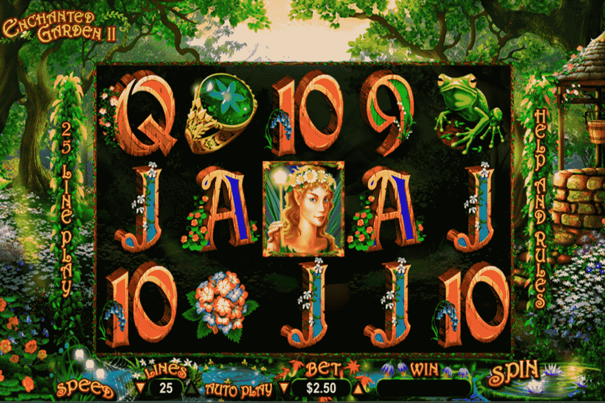 enchanted garden ii rtg screenshot