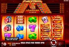 fire strike pragmatic screenshot