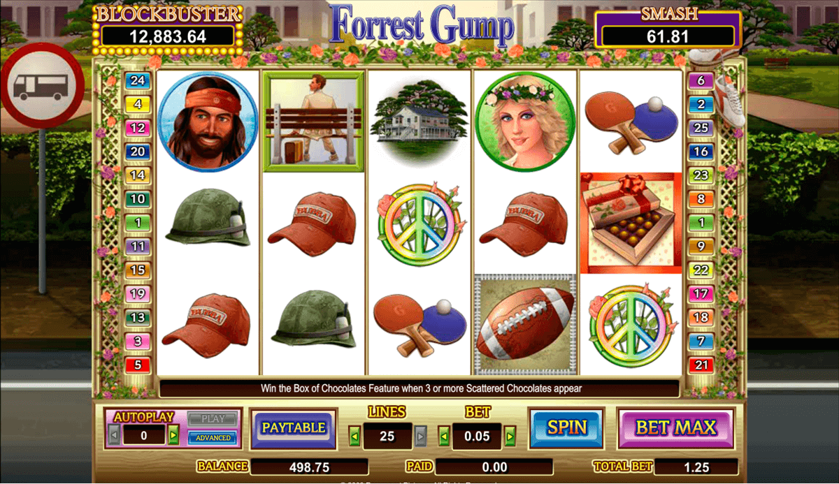forrest gump amaya slot