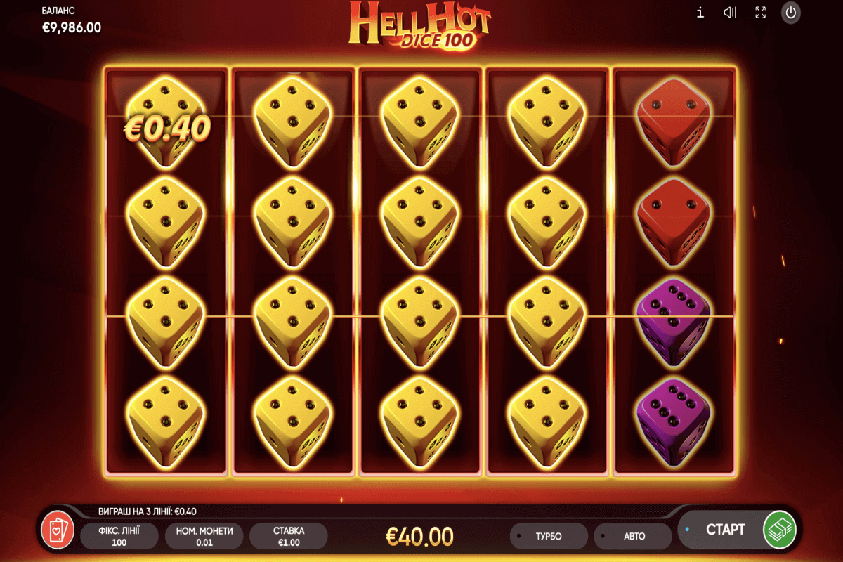 hell hot dice endorphina