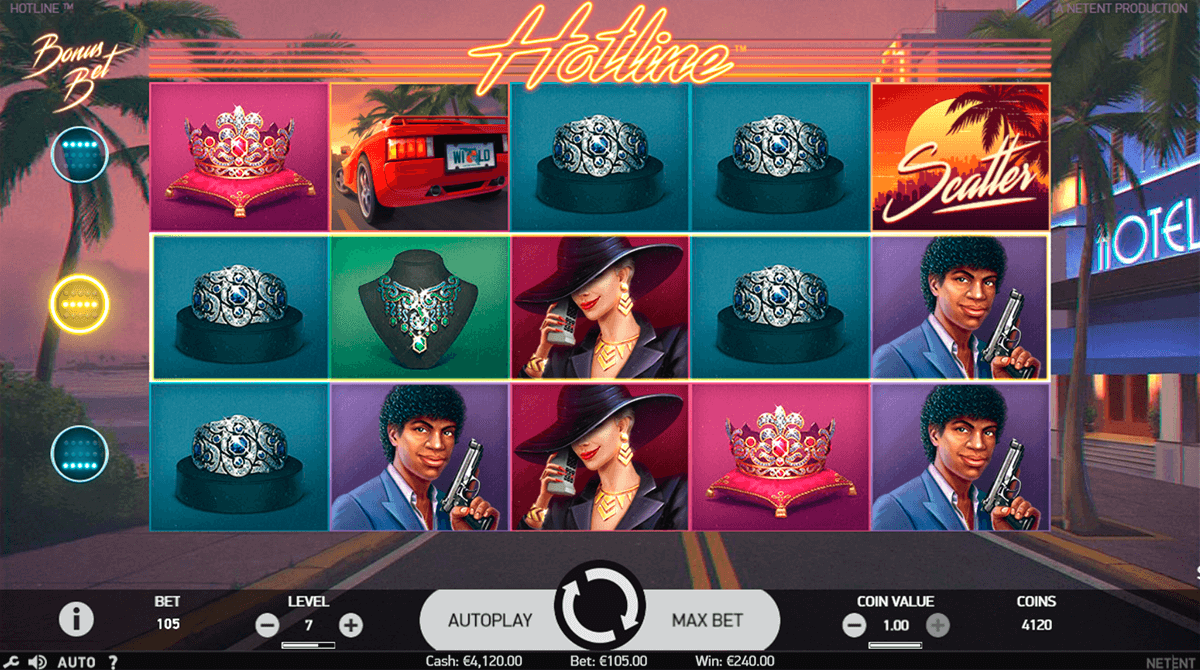 hotline netent slot