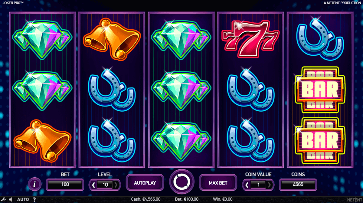 joker pro netent slot
