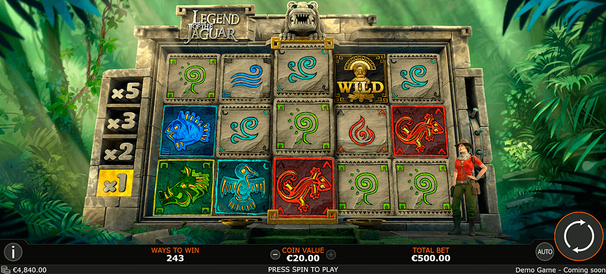 legend of the jaguar playtech slot