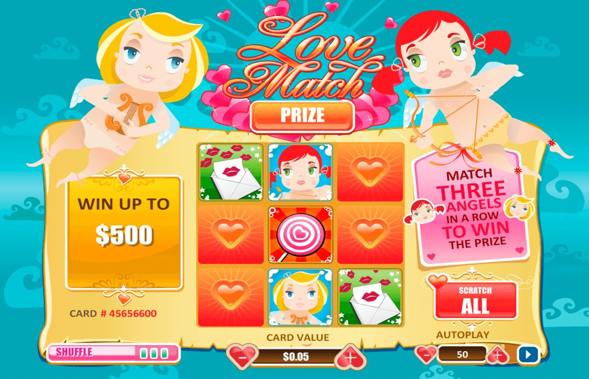 love match scratch playtech