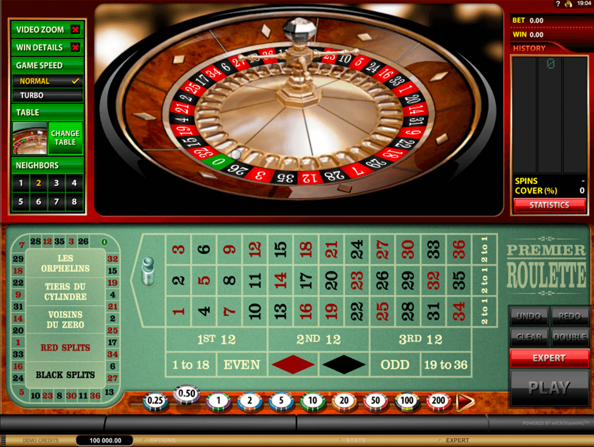 premier roulette microgaming online