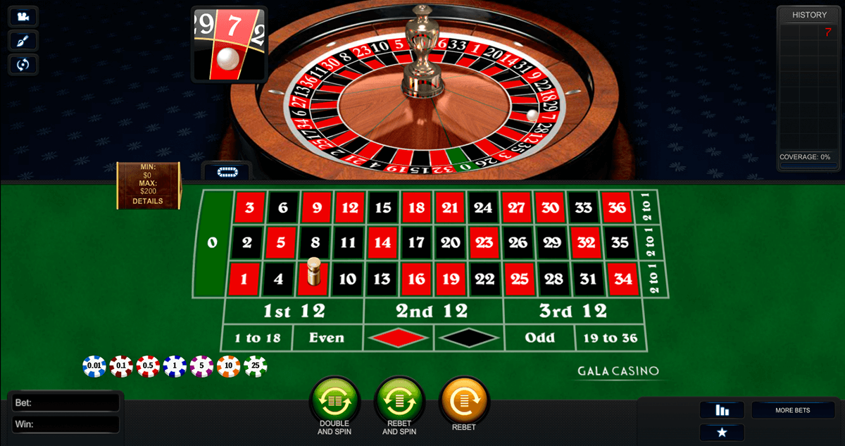 premium european roulette playtech online