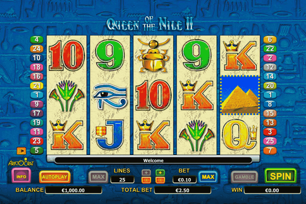 queen of the nile ii aristocrat screenshot
