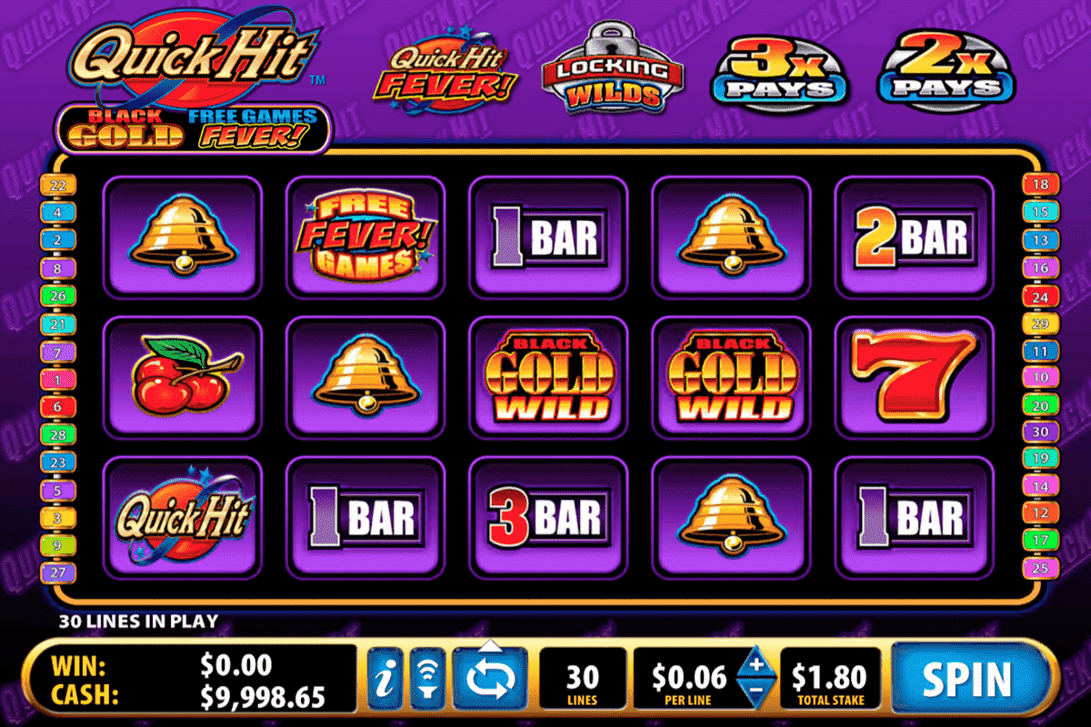 quick hit black gold bally screenshot