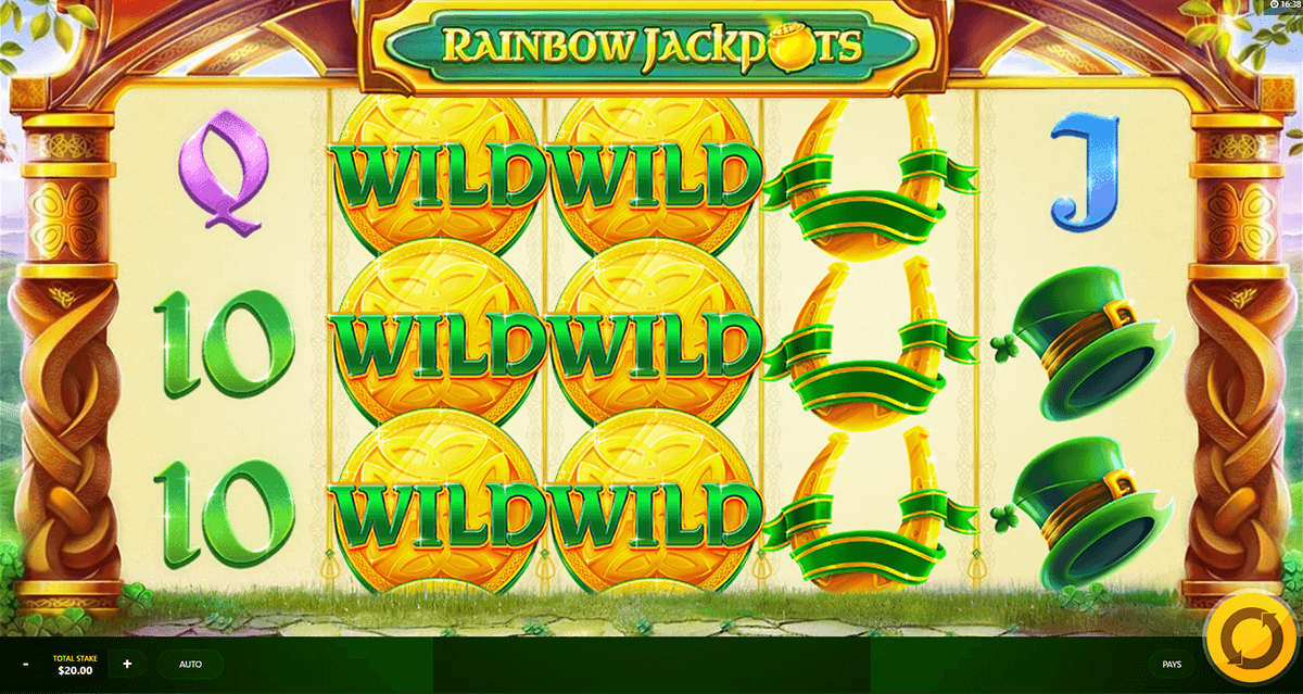 rainbow jackpots red tiger slot