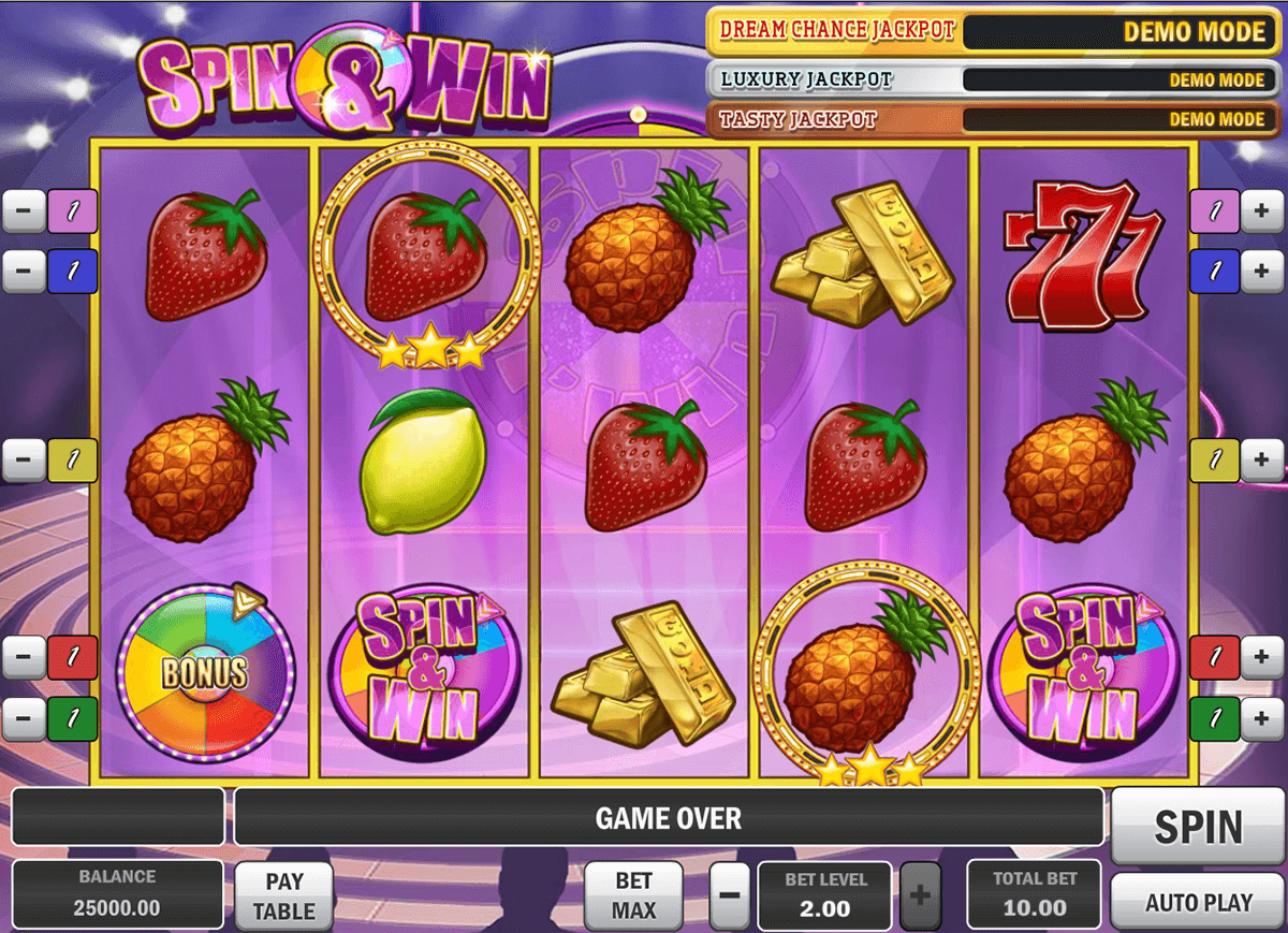 spin and win playn go slot