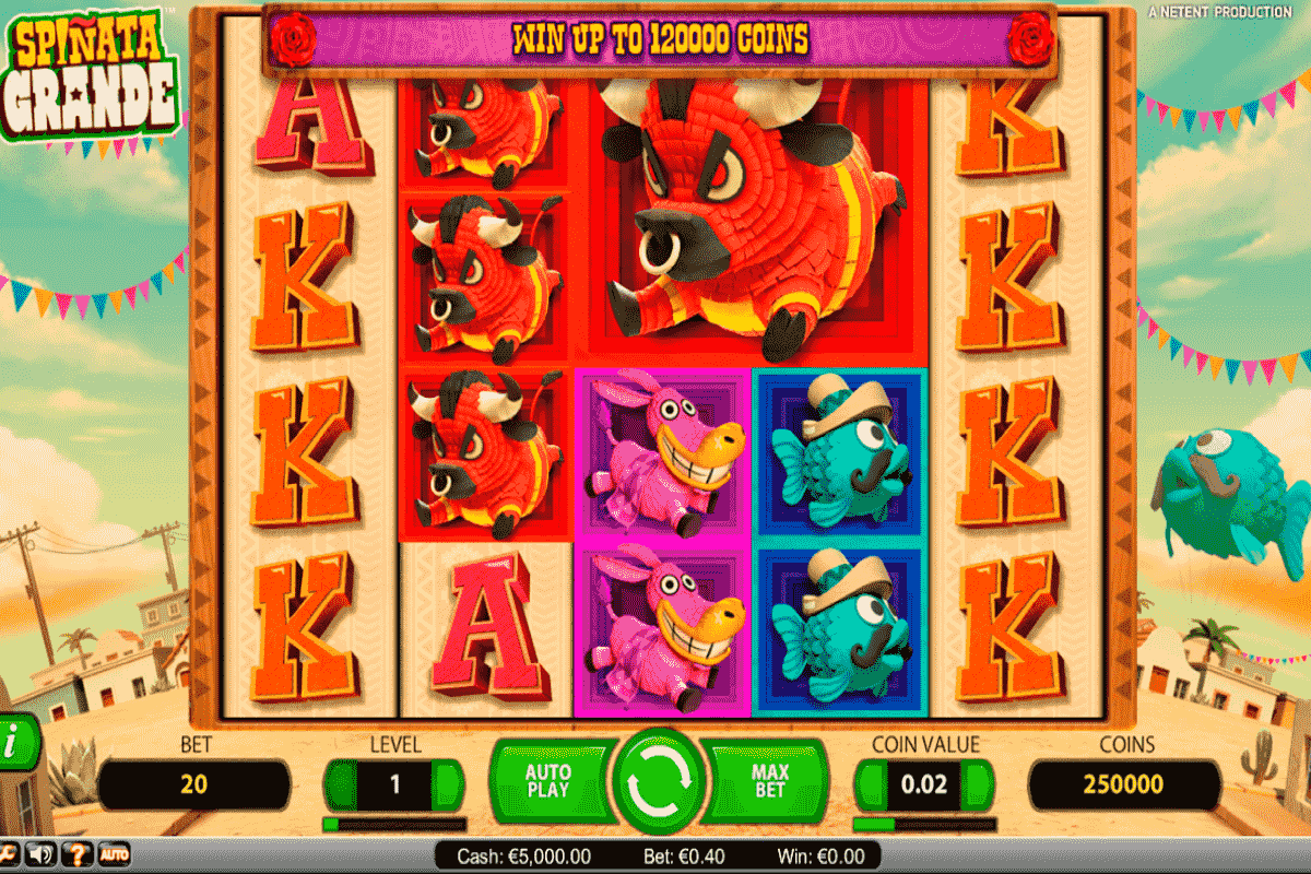 spinata grande netent screenshot 1