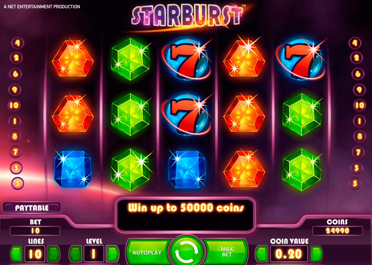 starburst netent slot