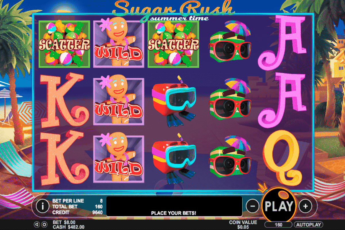 sugar rush summer time pragmatic screenshot