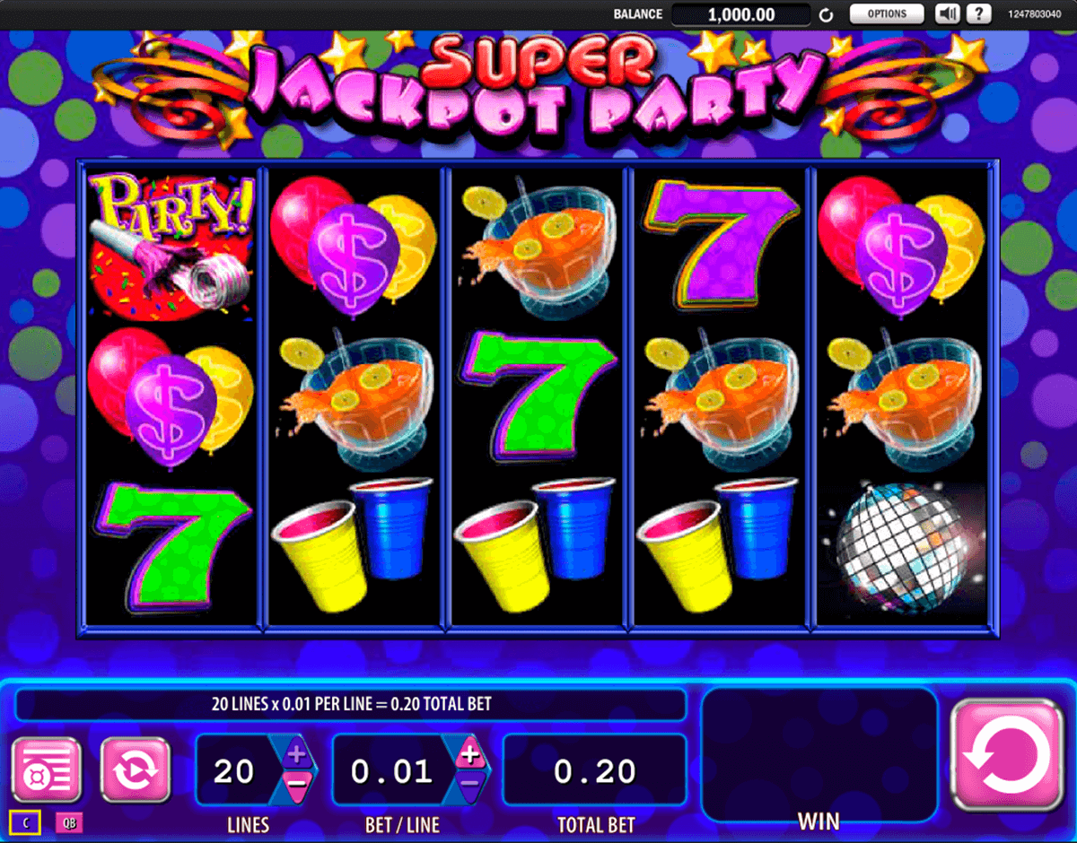 super jackpot party wms slot