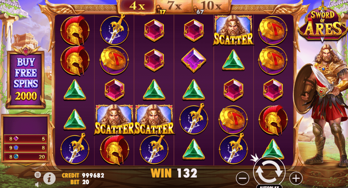 sword of ares pragmatic play