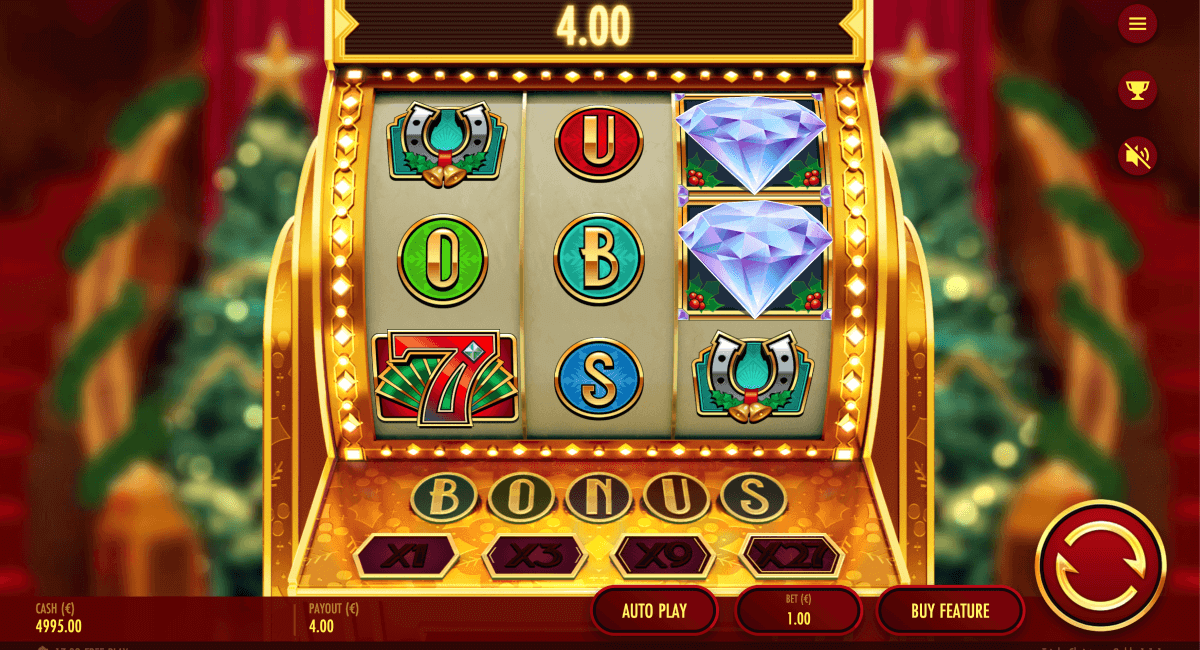 triple christmas gold thunderkick