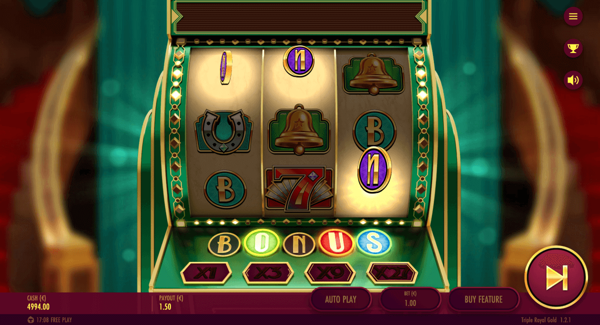 triple royal gold thunderkick