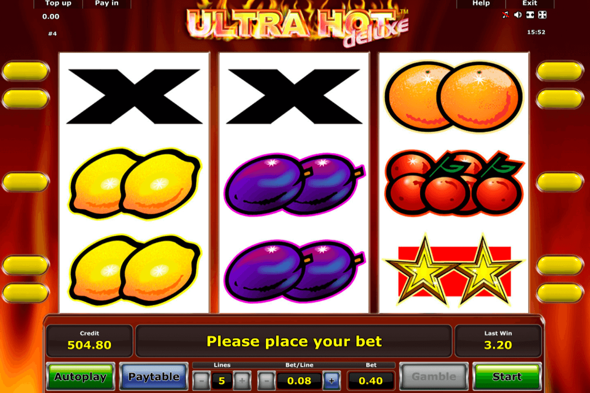 ultra hot deluxe novomatic