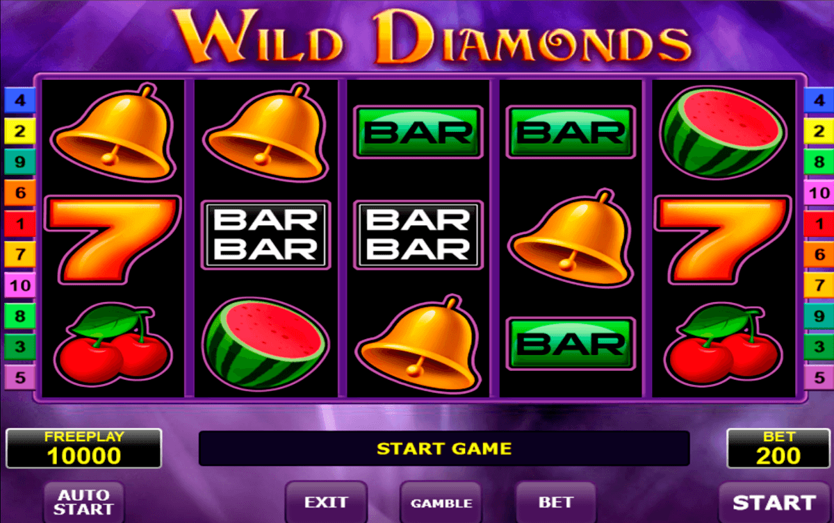 wild diamonds amatic slot