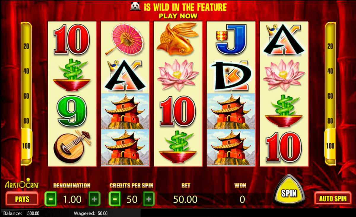 wild panda aristocrat slot