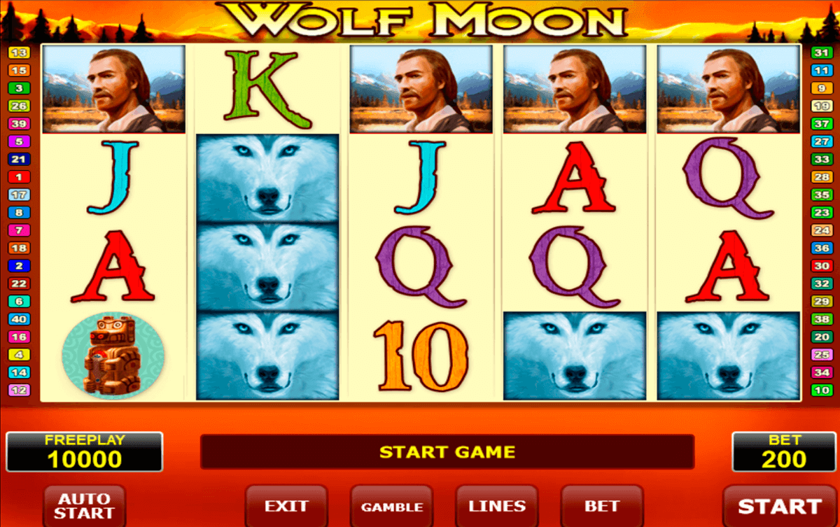 wolf moon amatic slot