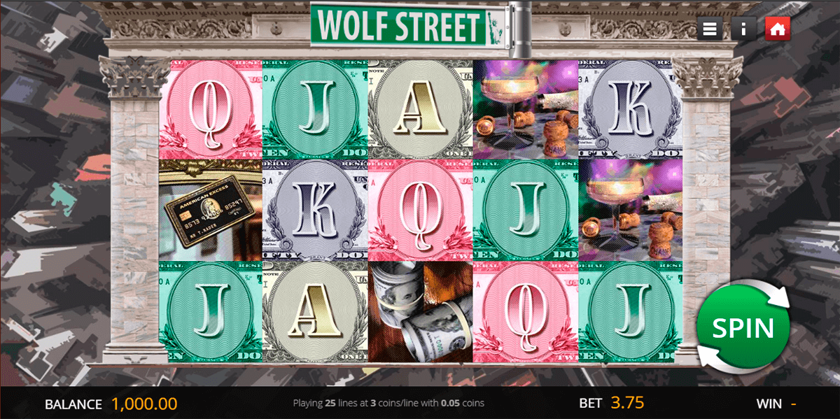 wolf street saucify slot